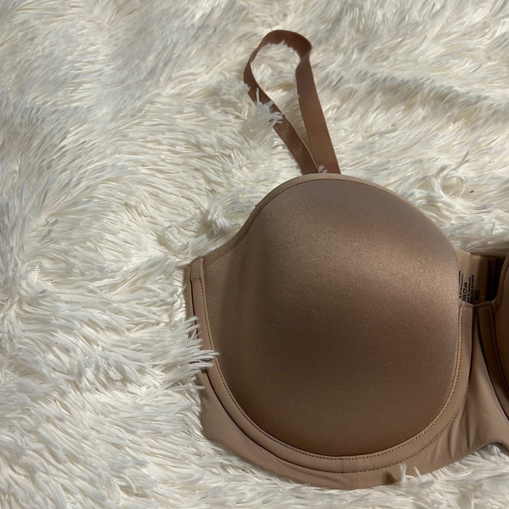 ThirdLove 24/7® Classic Strapless Bra in taupe tan Size 36C - Picture 7 of 15